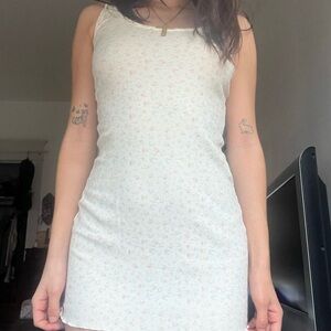 My Mum Made It floral waffle dress